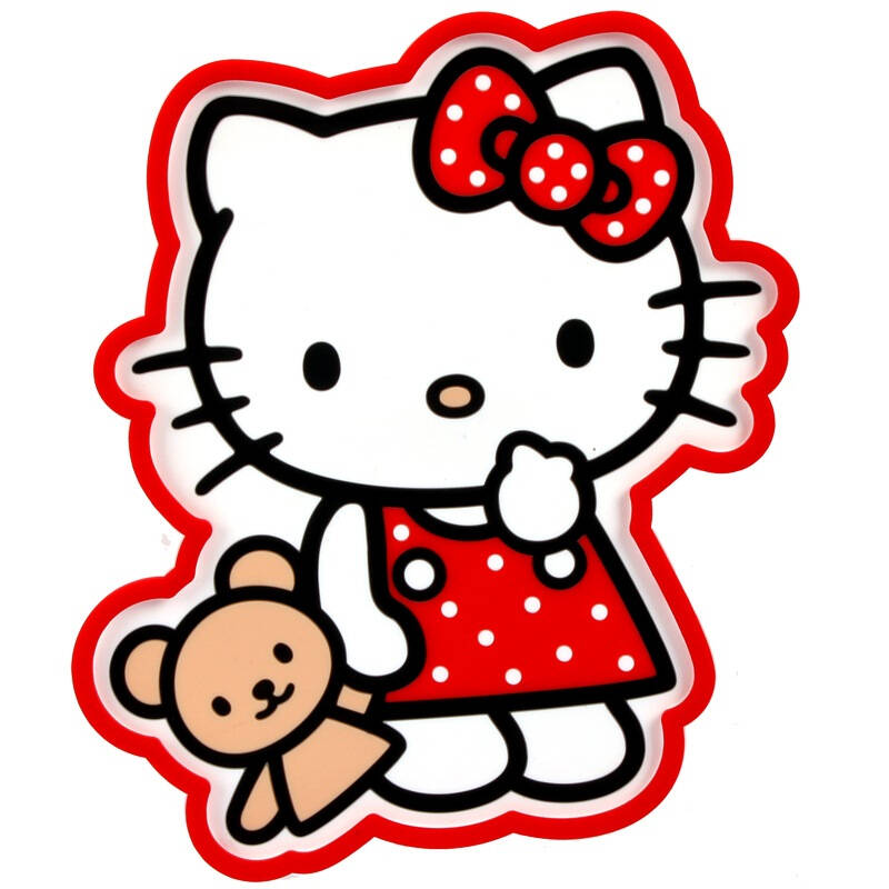 hello kitty kt435 熊熊手机防滑垫 汽车防滑垫 仪表台车载防滑垫 天