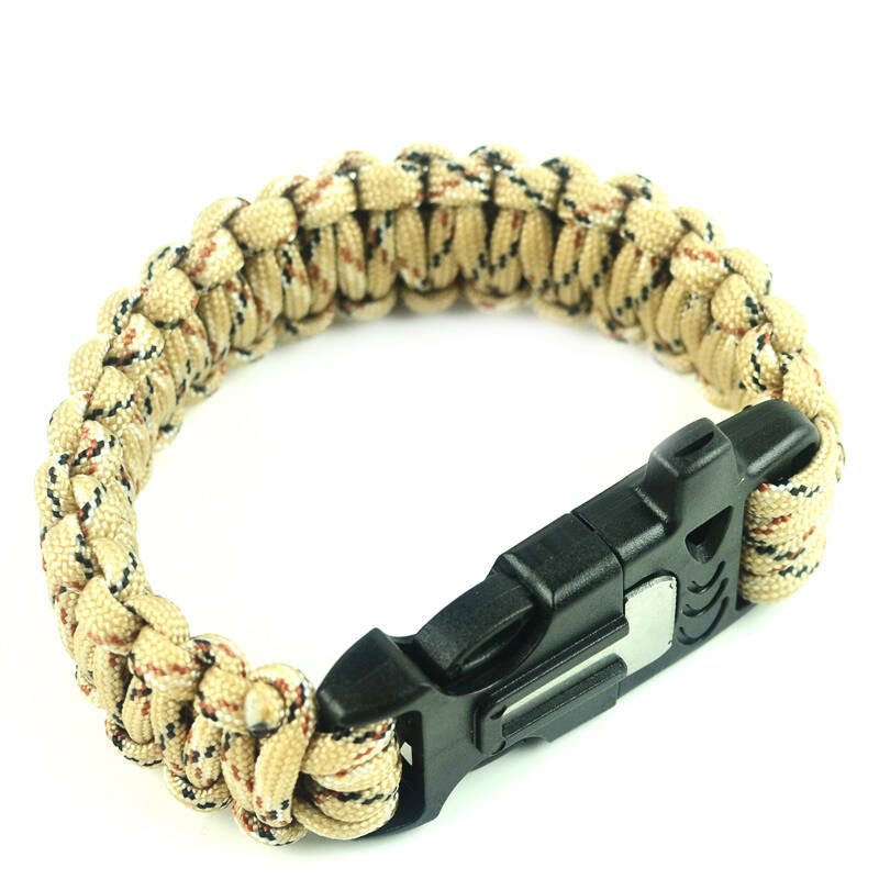 夏拓户外伞绳手链七芯绳救生绳应急逃生手环帐