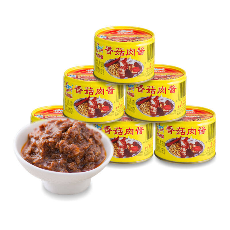 古龙 香菇肉酱罐头180g/罐*6