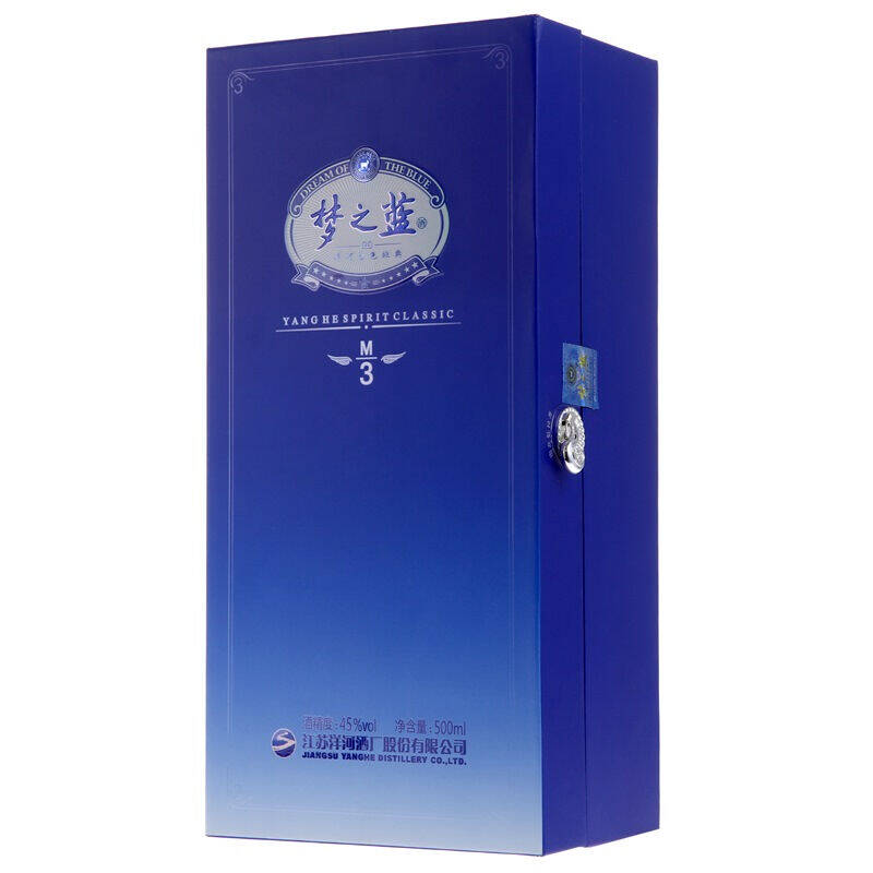 洋河 梦之蓝m3 45度 整箱装 500ml*4瓶