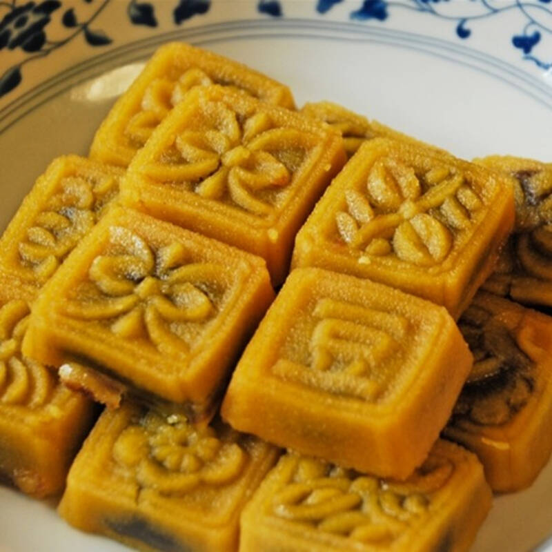 南区老大房 百年老字号 上海特产 传统糕点 绿豆糕 休闲饼干零食 400g