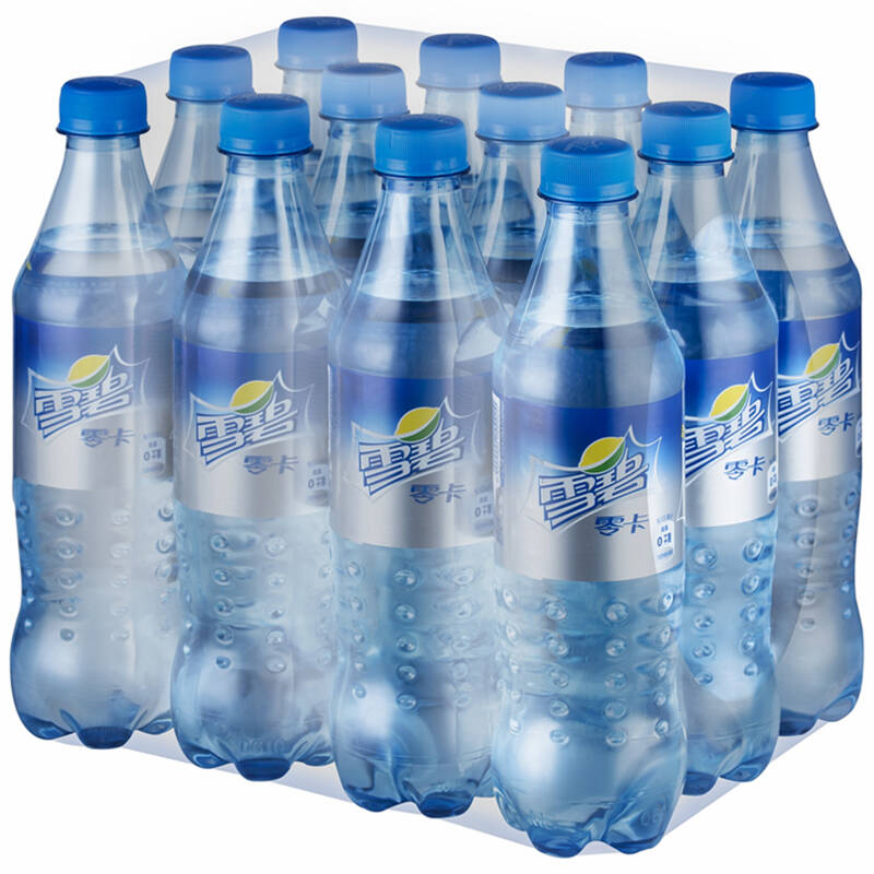 雪碧(sprite)饮料 雪碧零卡 500ml*12 pet整箱装