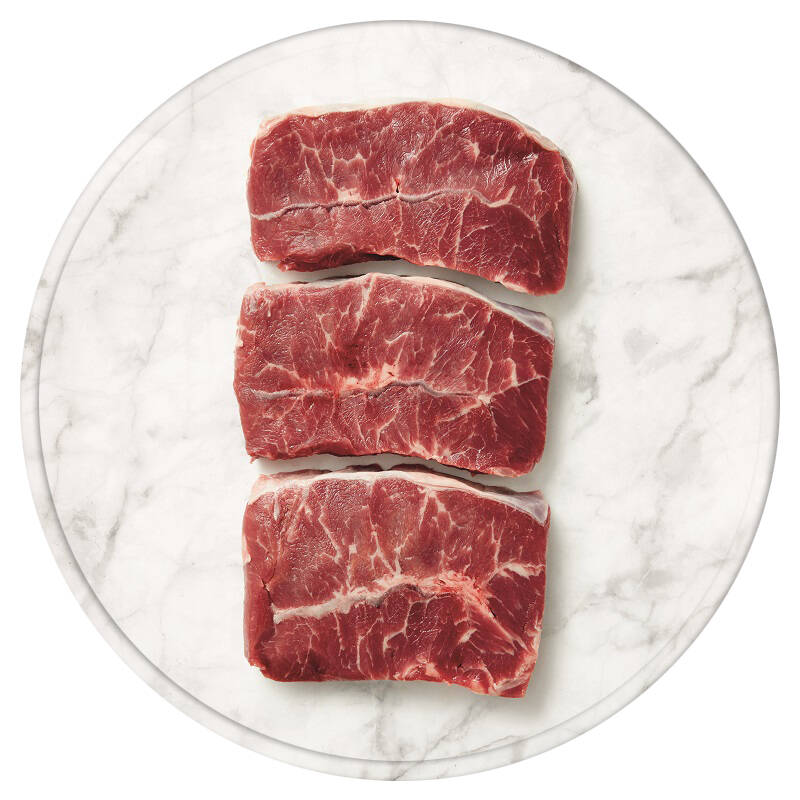 【冷鲜肉】first cut 澳洲冰鲜板腱牛排 350g/袋 原包进口 原切牛排