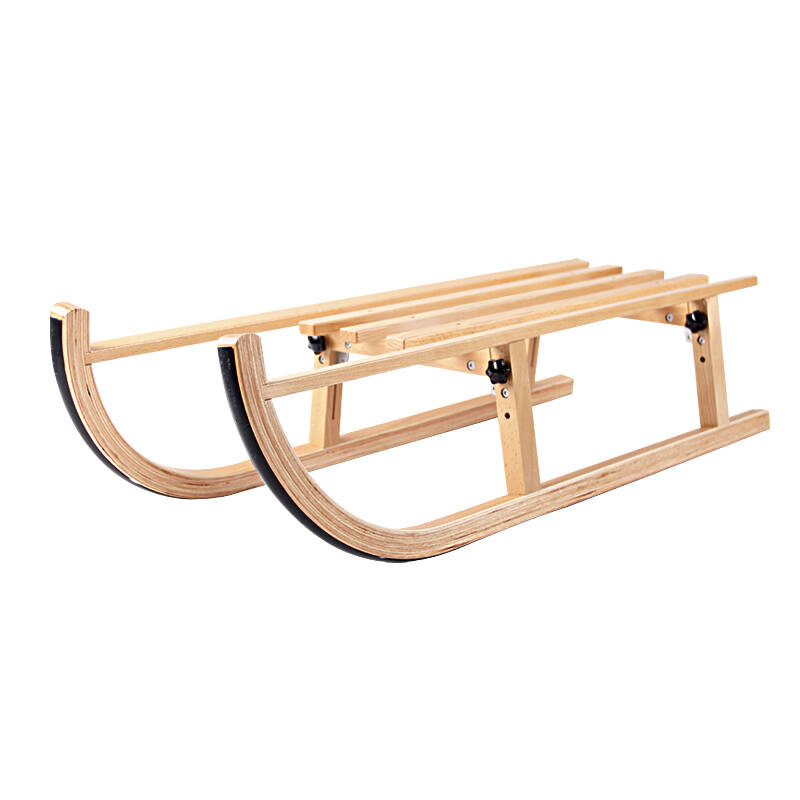 snowslider德国滑雪车 木制滑雪板 雪橇 滑草滑沙冰车