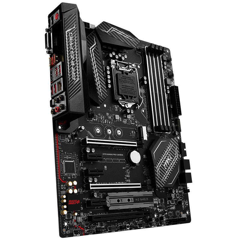 微星(msi)z270 gaming pro carbon主板(intel z270/lga 1151)