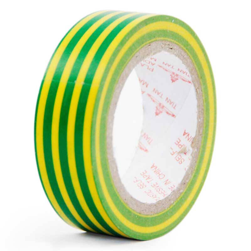天坛tiantan双色塑料胶布绝缘胶带电工胶带18*1.3mm*10米5卷