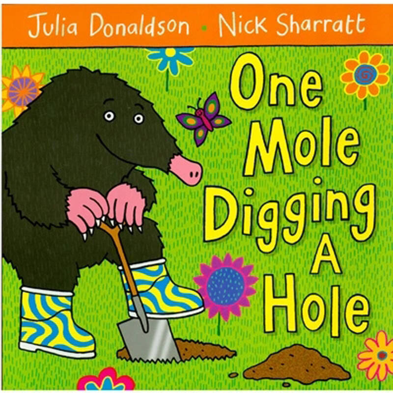 one mole digging a hole 鼹鼠挖了一个洞【平装】