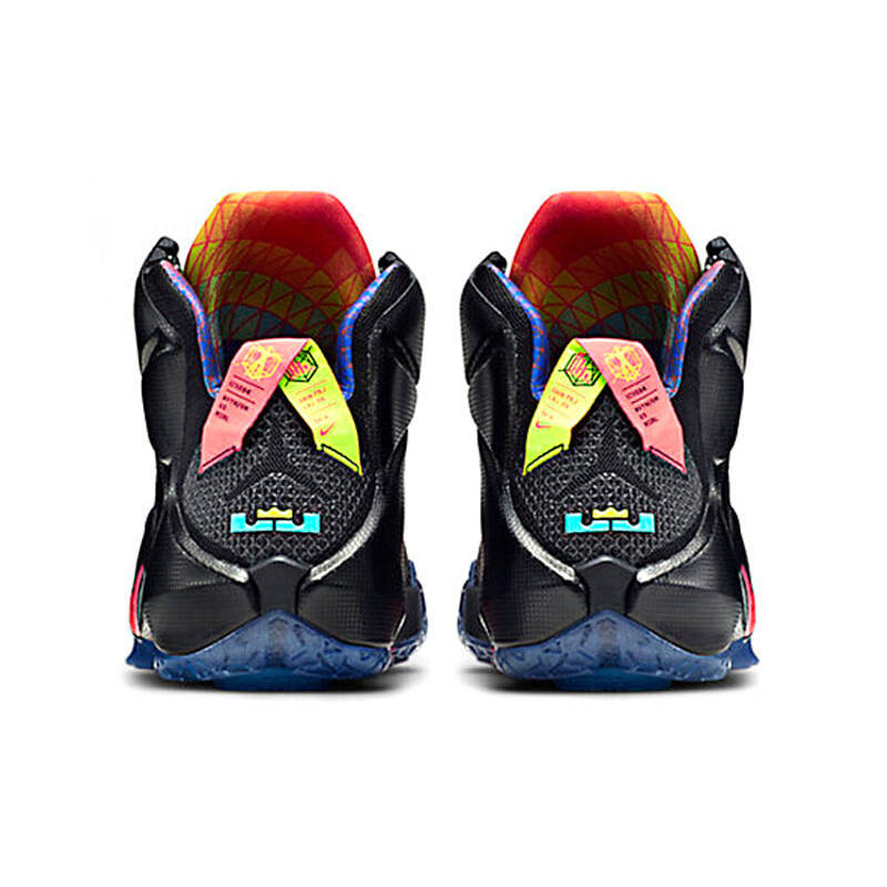 nike高端篮球鞋 lbj12代 詹姆斯篮球鞋全配色本能 圣诞744697-001