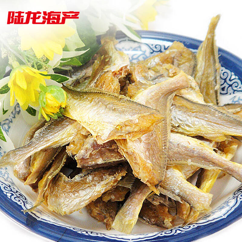 陆龙 香烤小黄鱼味 250g/袋 小鱼干鱼仔鱼片烤鲞鱼 经典舟山海鲜水产