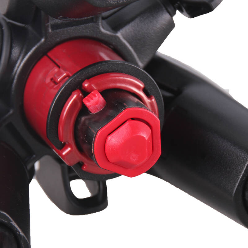 曼富图(manfrotto) mt190cxpro4cn 中国红 碳纤维三脚架 中轴可横置