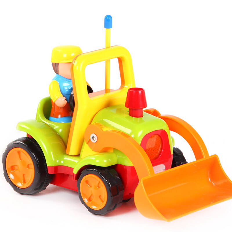 贝恩施 婴幼儿卡通版遥控车儿童玩具 益智玩具遥控汽车宝宝玩具 儿童