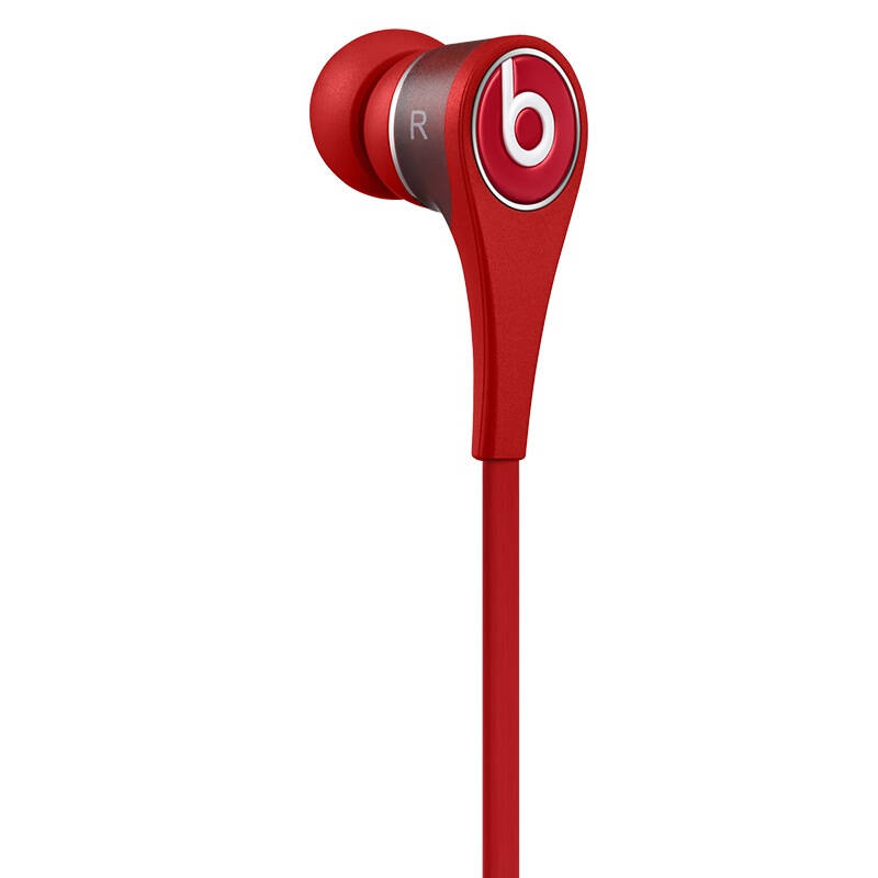 beats tour 2.0 旅行者第二代 入耳式耳机 经典面条 红色 带麦