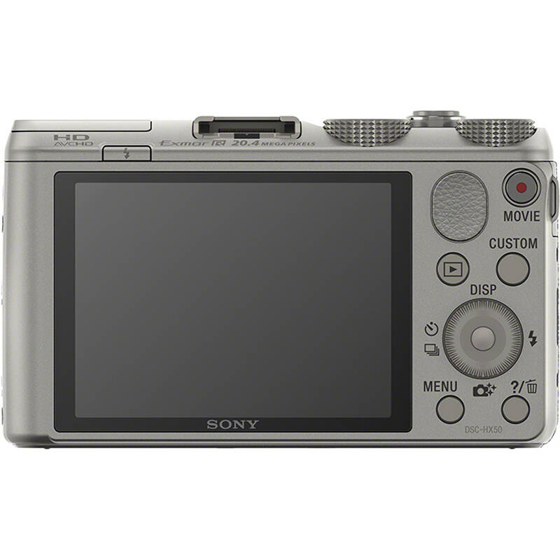 索尼(sony) dsc-hx50 数码相机 银色(2040万像素 3英寸屏 30倍光学