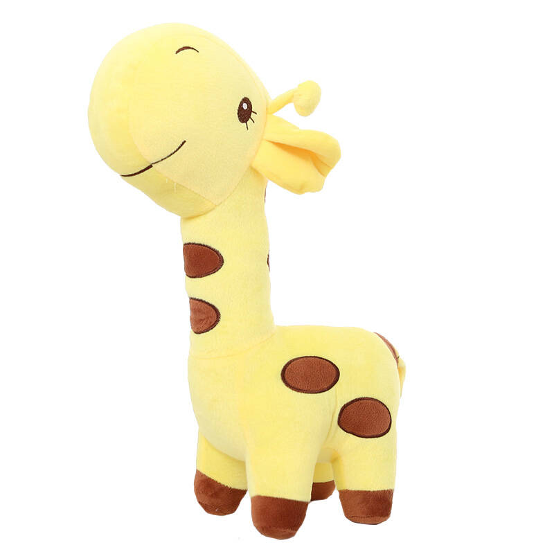 萌吉monqi 可爱长颈鹿公仔毛绒玩具女孩礼品布娃娃创意生日礼物女生