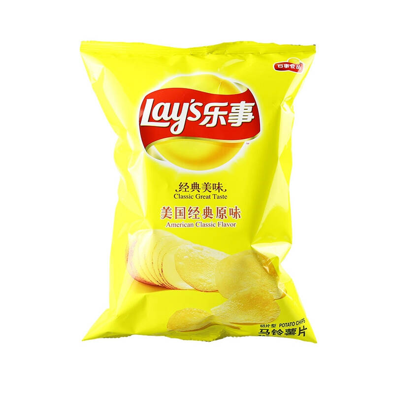 乐事薯片 精选土豆 办公休闲零食 薯片 美国经典原味75g