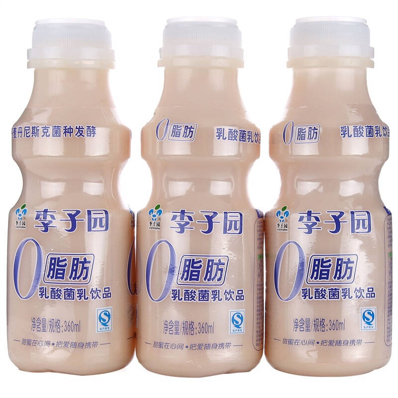 李子园(liziyuan)乳酸菌乳饮品 360ml*15瓶 整箱装
