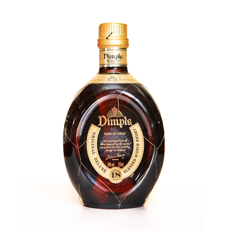 苏格兰威士忌dimple whisky添宝洋酒18年700ml进口酒水