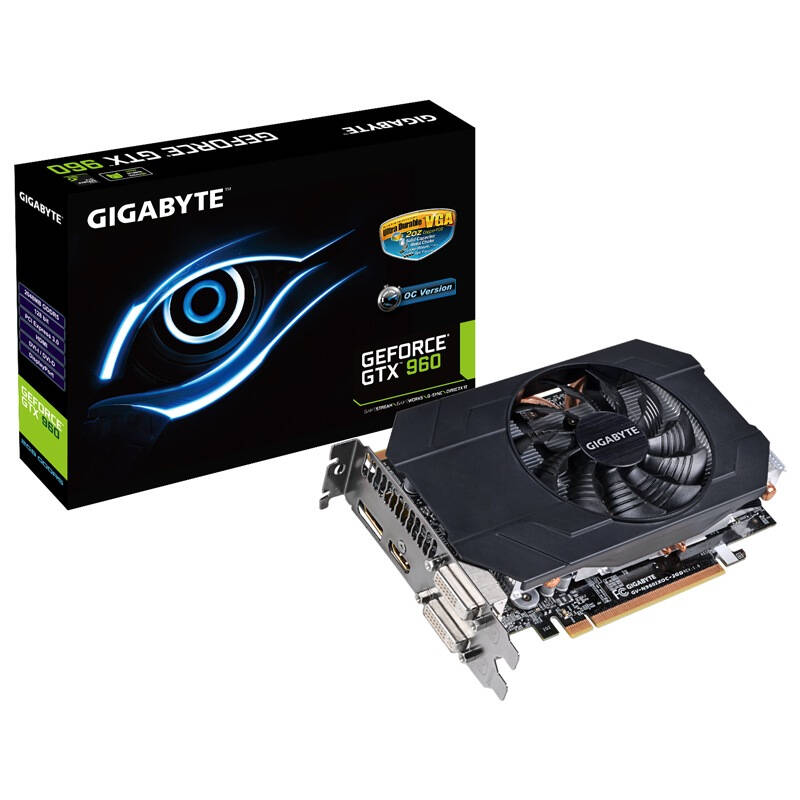 技嘉(gigabyte)gv-n960ixoc-2gd gtx960 1165-1228mhz