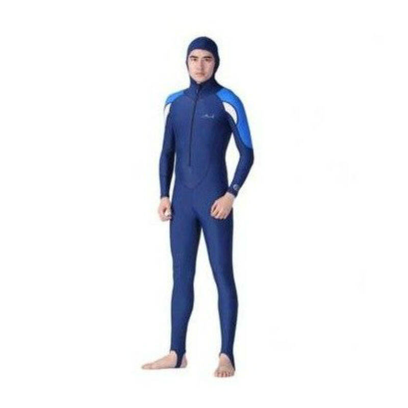 潜水服 连体遮阳 水母衣 浮潜服 潜水衣 连体 715男款