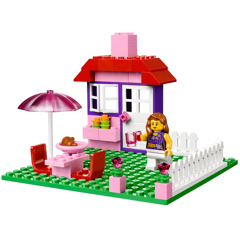 lego 乐高 juniors 小拼砌师系列 乐高创意房屋手提箱