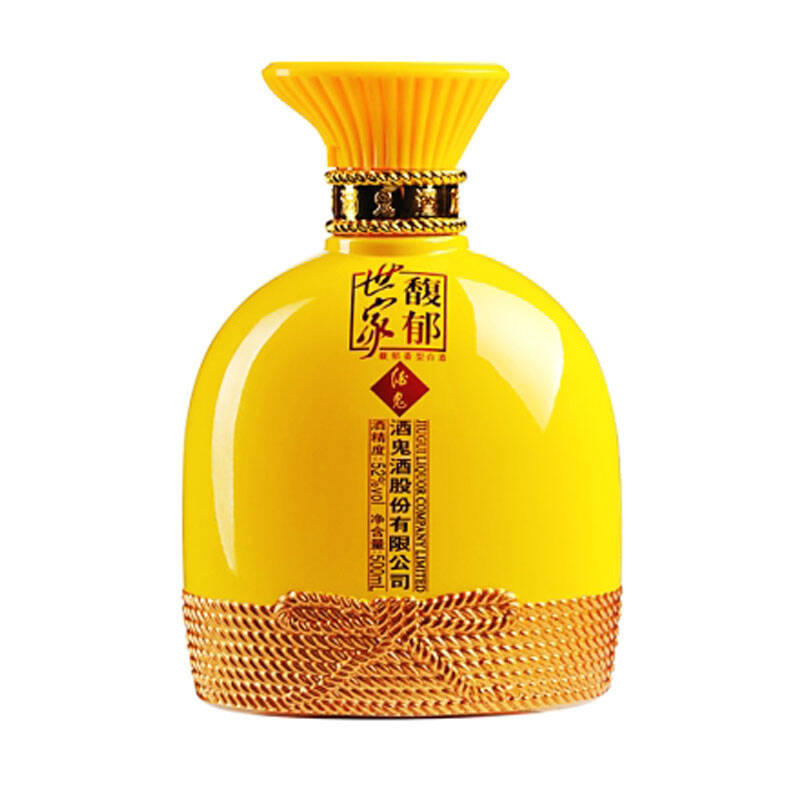 酒仙网 酒鬼52度 酒鬼酒金灿500ml 白酒特价