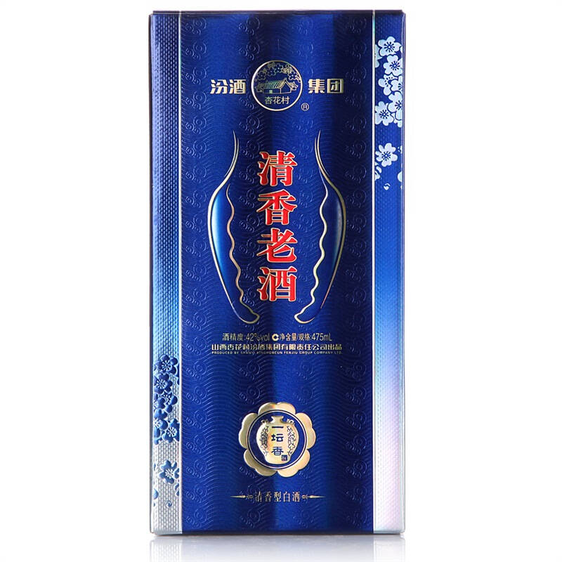 【京东超市】汾酒青花瓷清香老酒42度整箱特惠装475ml