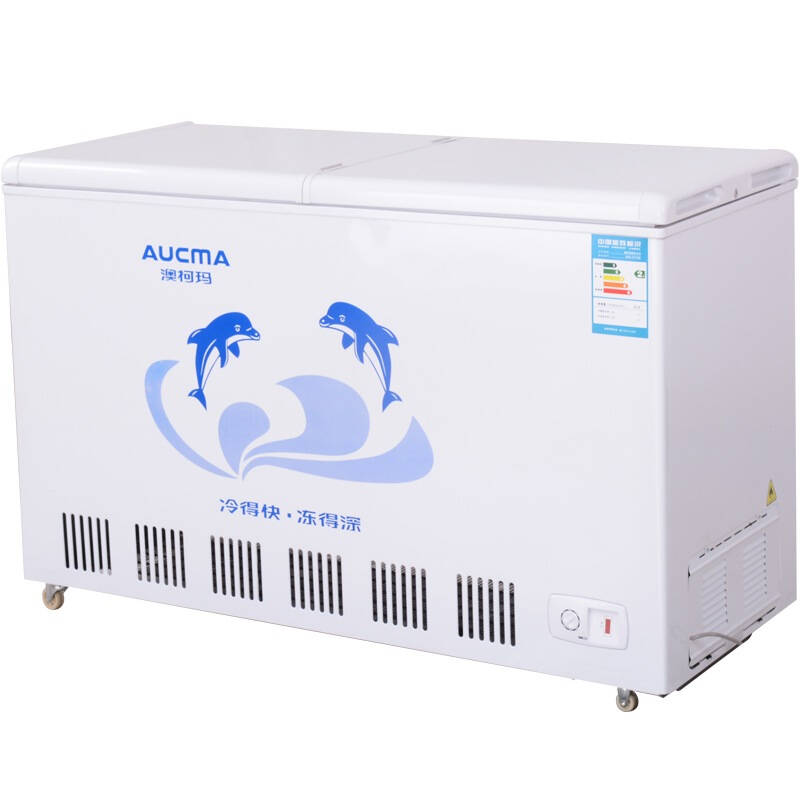 澳柯玛(aucma)277升双温双箱冷柜 商用冰柜 bcd-277vne