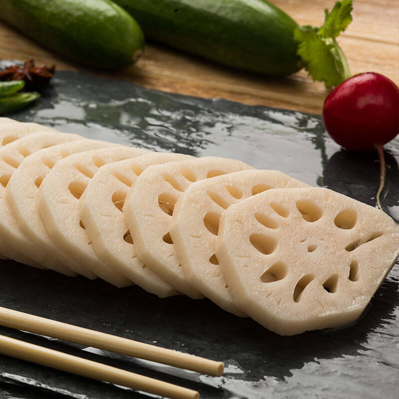 【家家送】火锅外卖 庄园精选藕片 绿色,纯天然火锅食材 脱水真空袋装