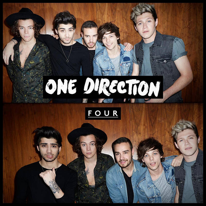 正版包邮 单向组合one direction four 青春第四课 cd