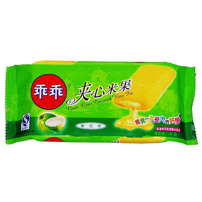 乖乖 夹心米果 椰奶味 44g 自营