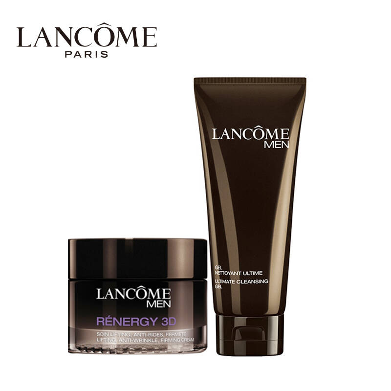 lancome/兰蔻男仕系列套装 男士洁面啫喱洗面奶100ml