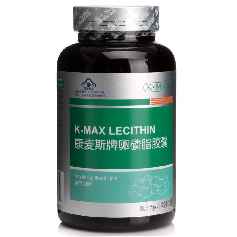 【京东自营】康麦斯牌(k-max)卵磷脂胶囊1650mg*200粒