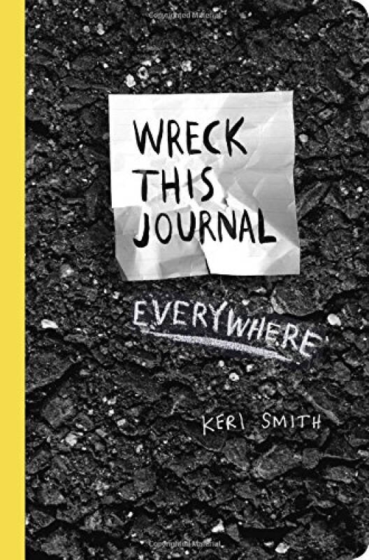 英文原版wreck this journal everywhere做了这本书