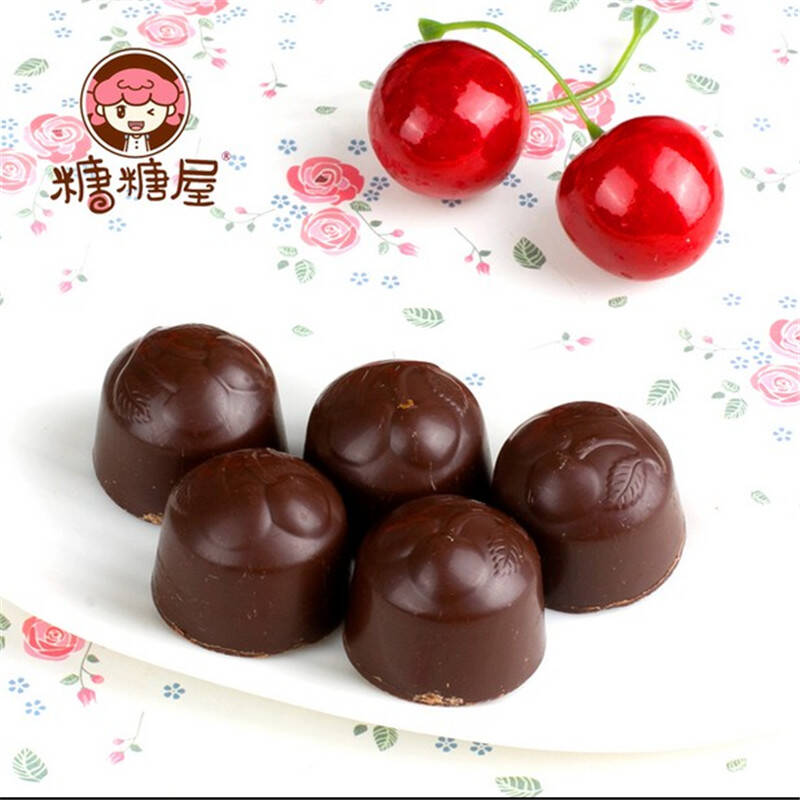 俄罗斯进口 如胜樱桃伏特加酒夹心酒心巧克力礼盒196g