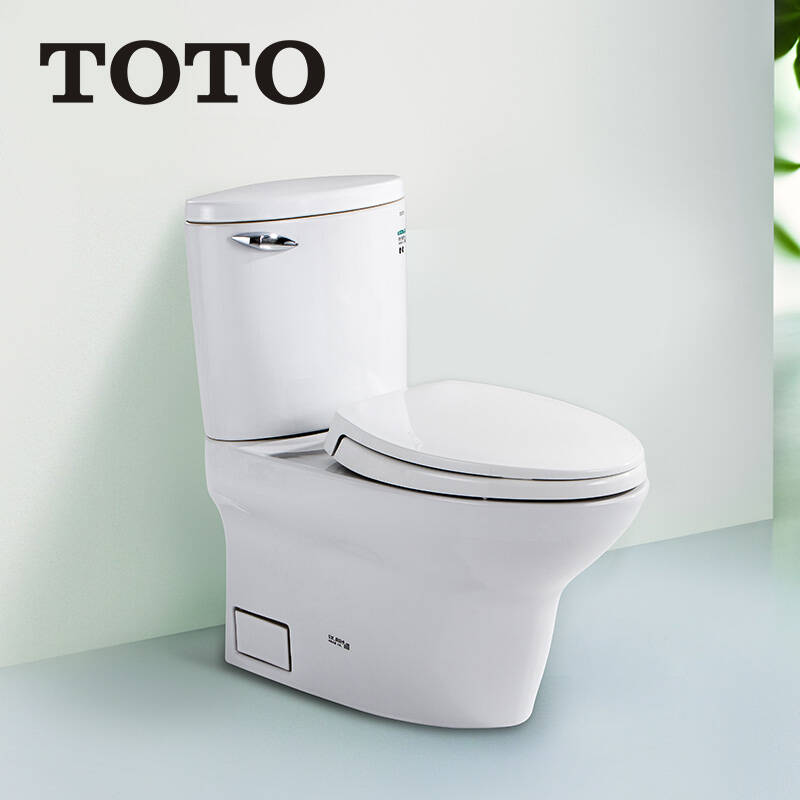 toto卫浴 马桶分体智洁坐便器喷射虹吸式节水静音防堵