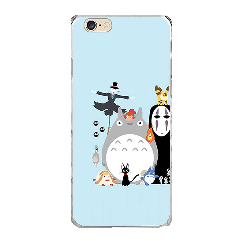 yumqua 宫崎骏彩绘定制手机壳 适用于苹果iphone 6 plus 龙猫02