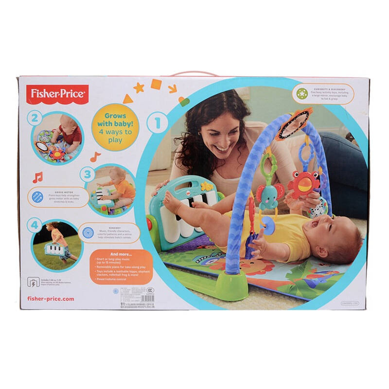 【京东超市】费雪(fisher price) 益智玩具 新琴琴健身器 bmh49