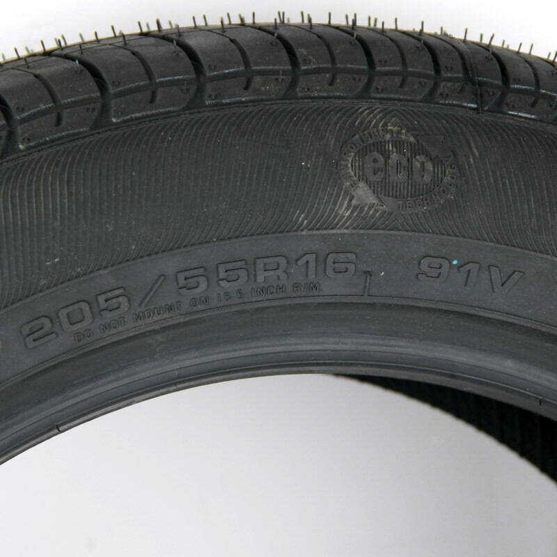 固特异轮胎 205/55r16 nct5 91v 四道沟