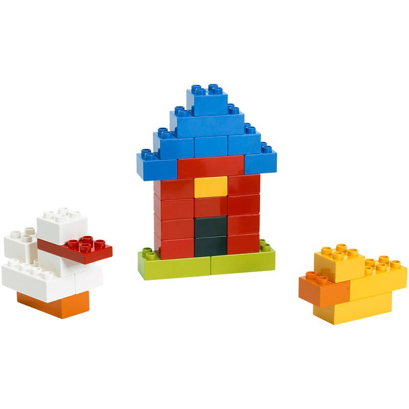 (lego) b&m duplo 乐高得宝创意拼砌系列 基础大盒装 6176 积木低幼