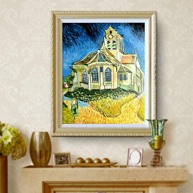 油画欧式客厅装饰画餐厅玄关壁画挂画墙画