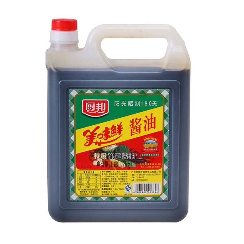 厨邦 厨邦美味鲜酱油1.68l/壶 酿造酱油 炒菜 凉拌