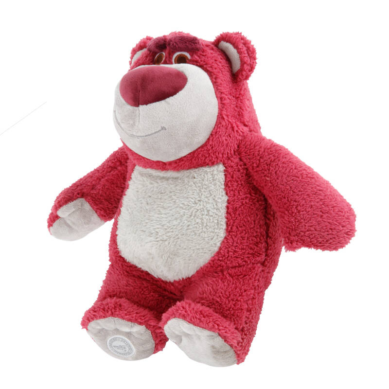 迪士尼正版草莓熊 lotso huggin bear毛绒玩具总动员