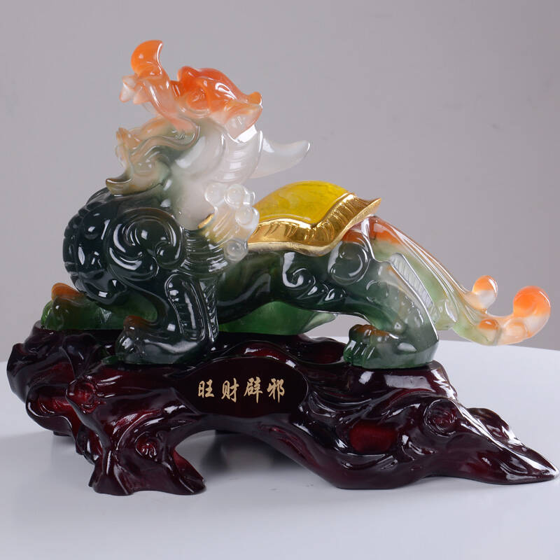宇皇梦艺 貔貅摆件大号一对 客厅收银台招财摆件开业礼品家居镇宅辟邪