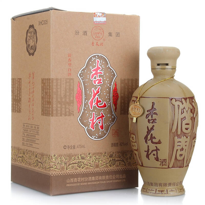 【京东超市】汾酒2009-2010年生产老酒杏花村酒整箱特惠装42度475ml*6