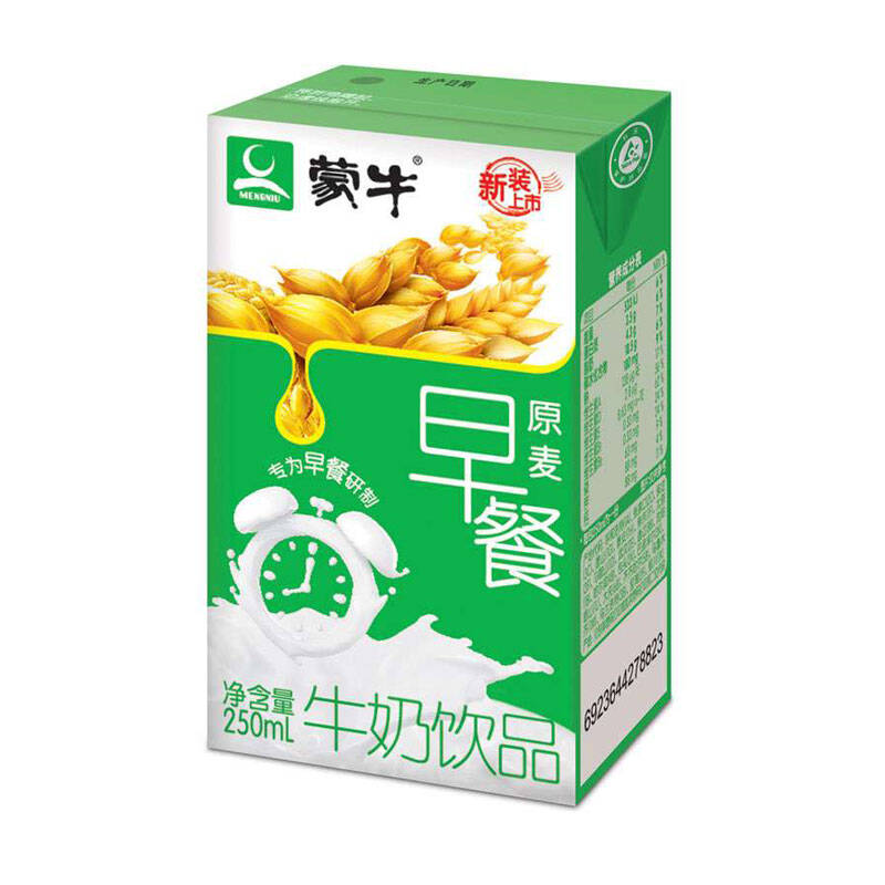 蒙牛早餐奶的配料表