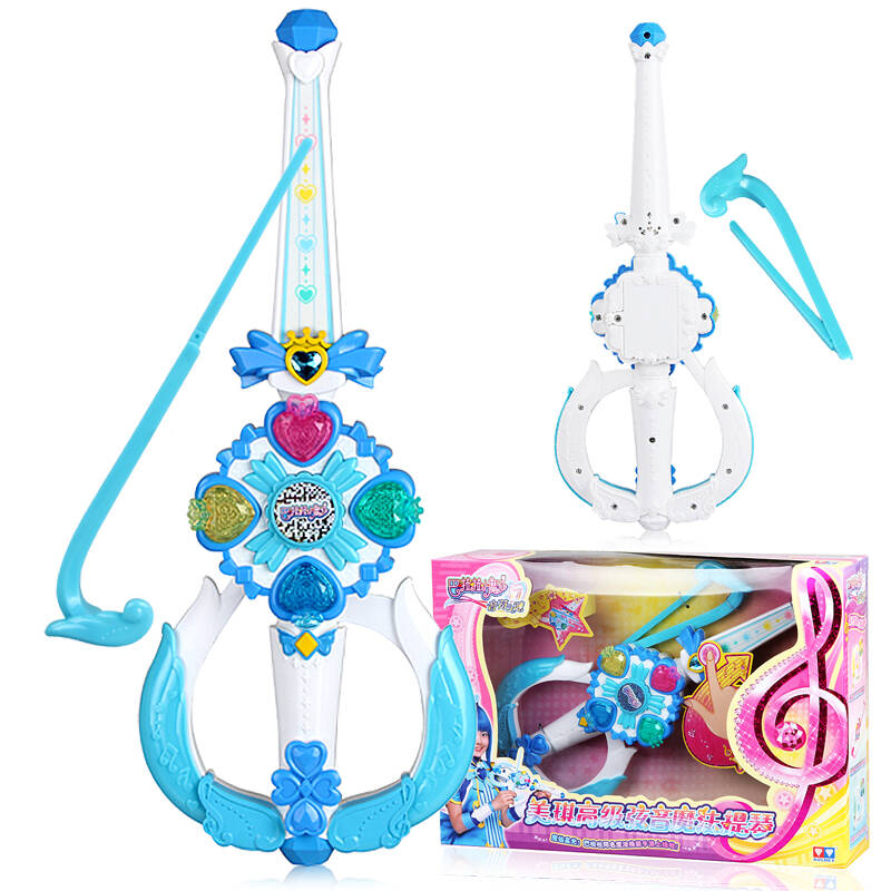 音符之迷美雪乐动耳麦变身器贝贝悦音魔法钢琴 美琪高级弦音魔法提琴