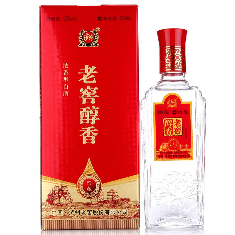 泸州老窖老窖醇香52度250ml【图片 价格 品牌 评论】-京东