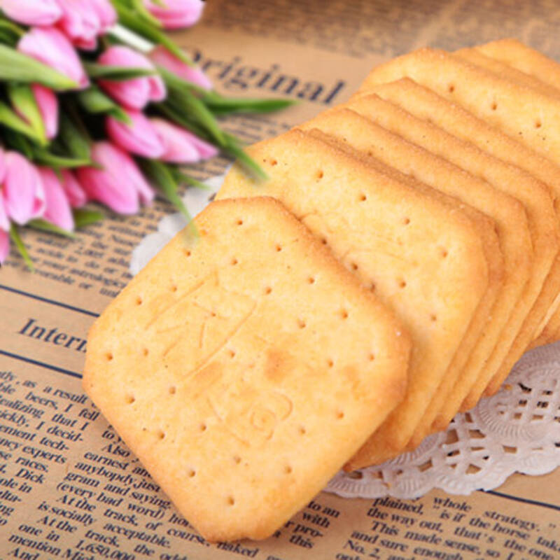 亿滋闲趣饼干自然清咸原味360g*2袋 包邮 - 京东