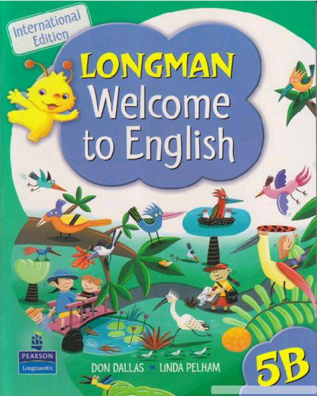 原版进口 朗文小学英语longman welcome to english 5b 学生用书