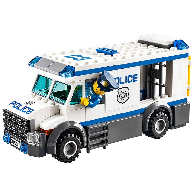 lego 乐高 city 城市系列 囚犯运输车 60043